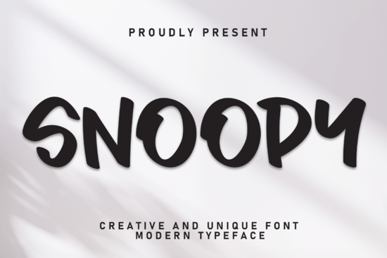 Snoopy Font